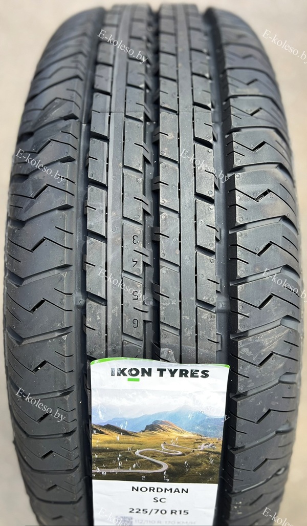 Автомобильные шины Ikon Nordman SC 225/70 R15C 112/110R
