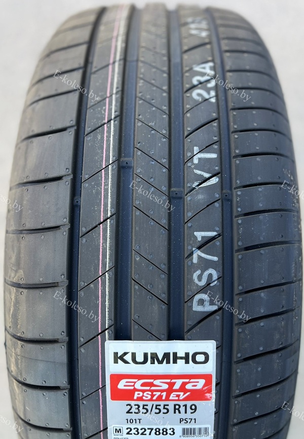 Автомобильные шины Kumho Ecsta PS71 SUV 235/55R19 101Y 