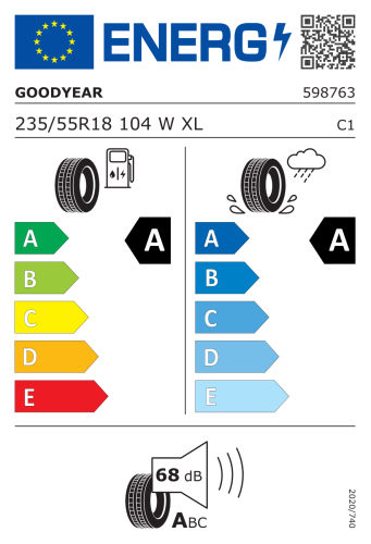 Автомобильные шины GoodYear Eagle F1 Asymmetric 6  235/55R18 104W  MO