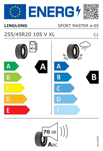 Автомобильные шины Linglong SPORT MASTER EV 255/45 R20 105V