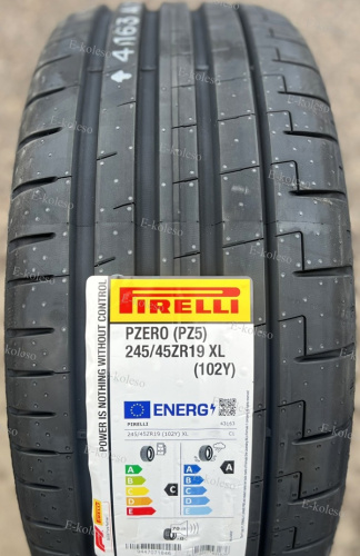 Автомобильные шины Pirelli P Zero PZ5 245/45 R19 102Y
