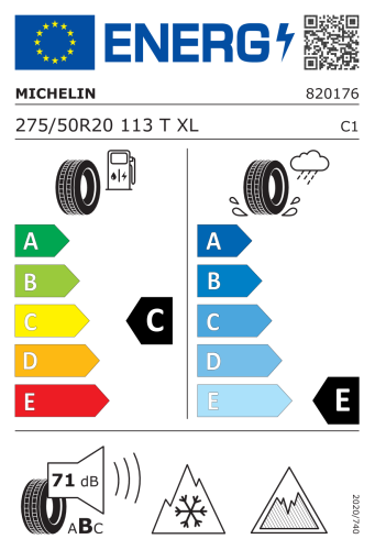 Автомобильные шины Michelin X-Ice Snow 275/50R20 113T
