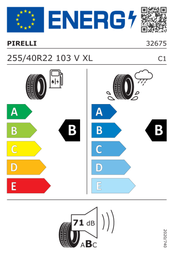 Автомобильные шины Pirelli P Zero PZ4 255/40 R22 103V