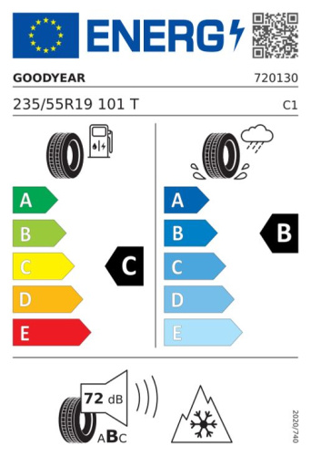 Автомобильные шины GoodYear UltraGrip Performance 3  235/55R19 101T