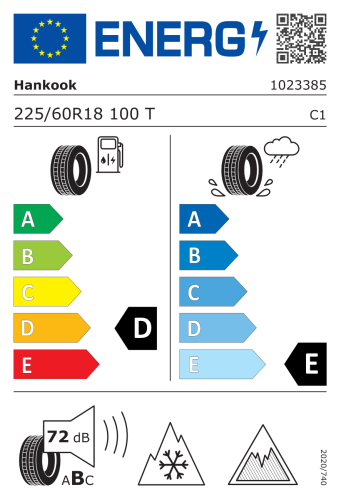 Автомобильные шины Hankook Winter I*cept X Rw10 225/60 R18 100T