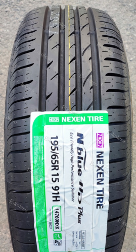 Автомобильные шины Nexen N'Blue HD Plus 195/65 R15 91T