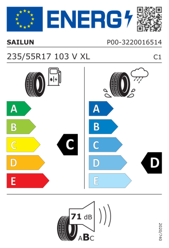 Автомобильные шины SAILUN Turismo SV57 235/55R17 103V