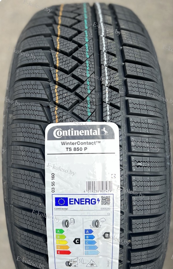 Автомобильные шины Continental WinterContact TS 850 P 245/45R19 102V