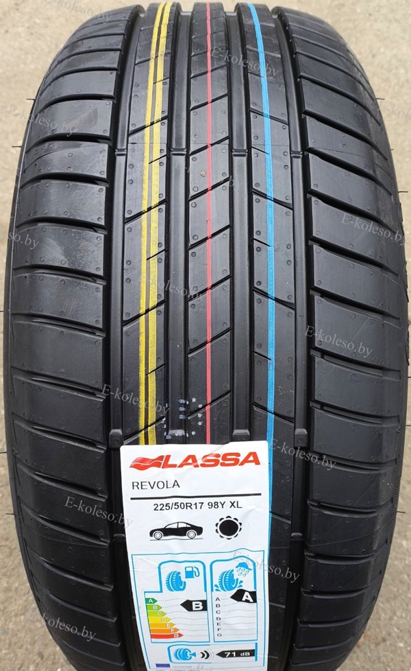 Автомобильные шины Lassa Revola 225/50 R17 98Y