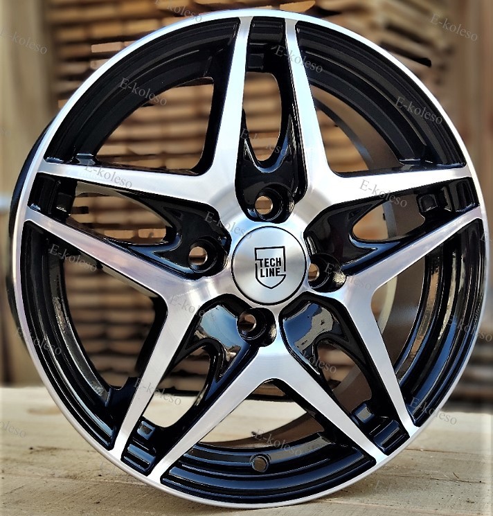 Литые диски TechLine 430 5.0J/14 4x100 ET43.0 D60.1