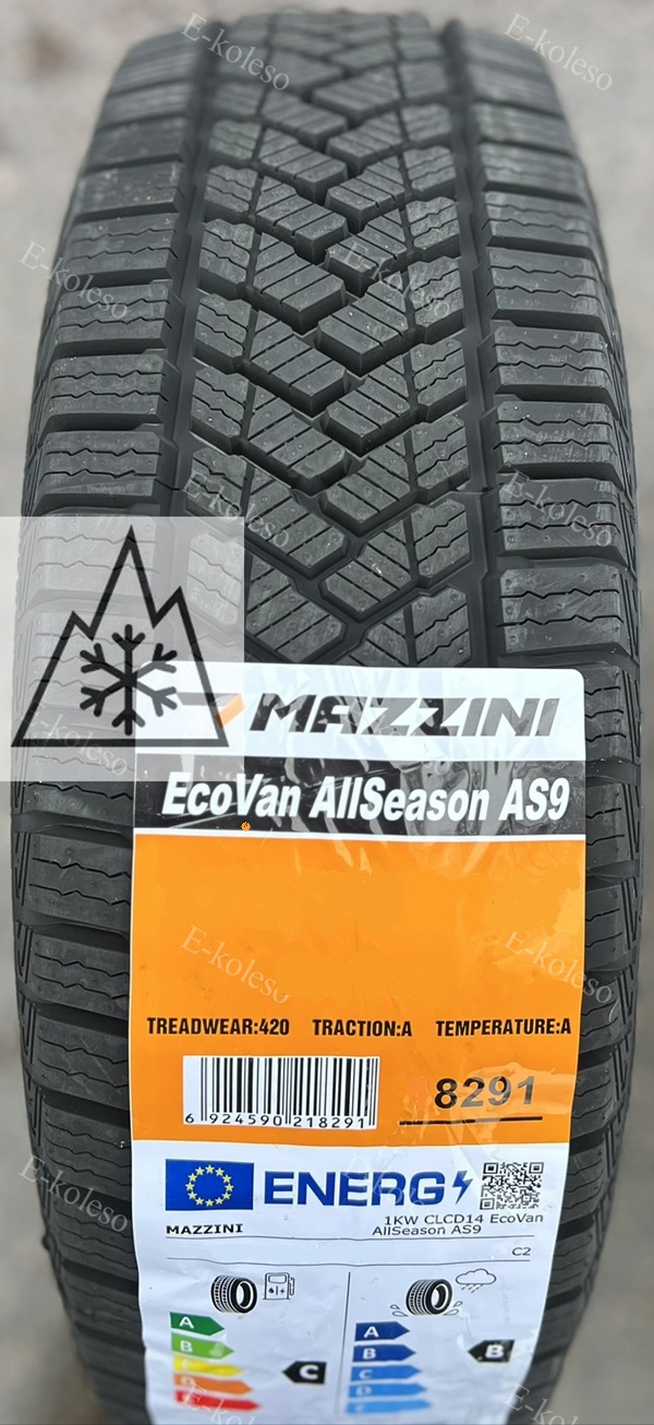 Автомобильные шины Mazzini Ecovan AllSeason AS9 175/70 R14C 95/93T