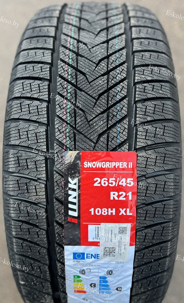 Автомобильные шины iLINK SNOWGRIPPER II 265/45 R21 108H