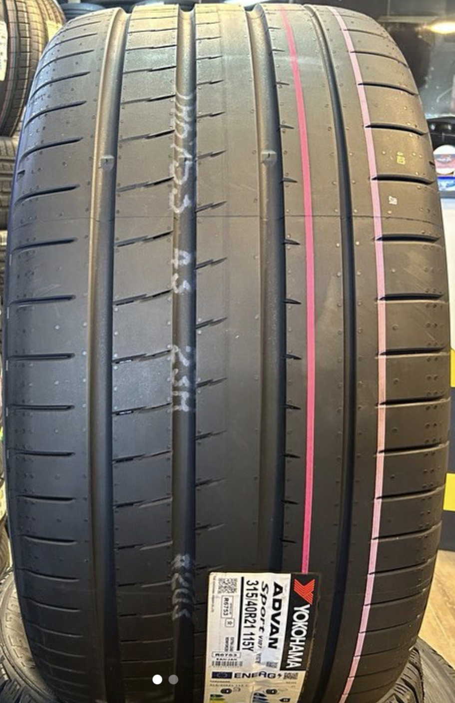 Автомобильные шины Yokohama Advan Sport V107 315/40R21 115Y XL