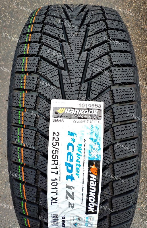 Автомобильные шины Hankook Winter I*cept Iz2 W616 225/55 R17 101T