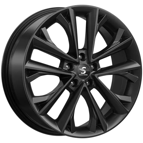 Стальные диски SKAD КР012 Fury Black 7.0J/18 5x114.3 ET53.0 D54.1