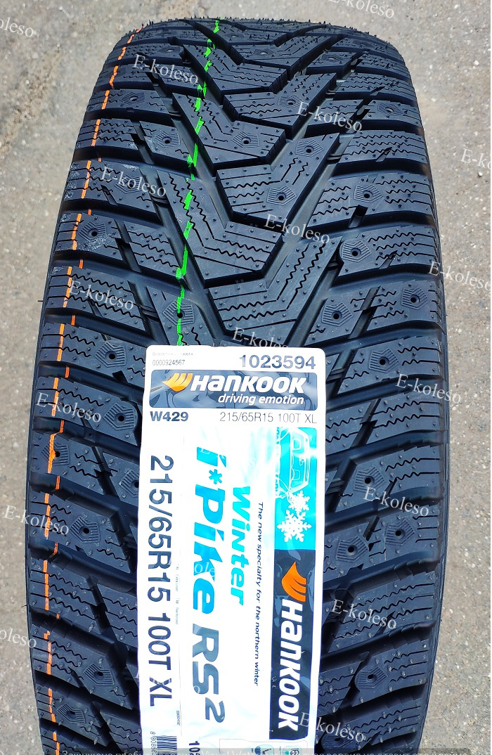Автомобильные шины Hankook Winter I*pike Rs2 W429 215/65 R15 100T