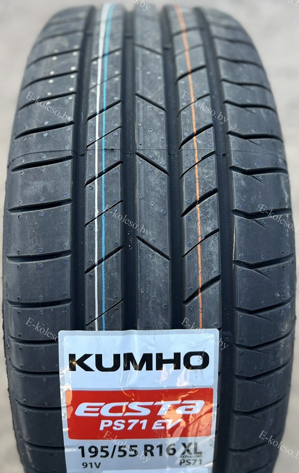 Автомобильные шины Kumho Ecsta PS71 195/55 R16 91V