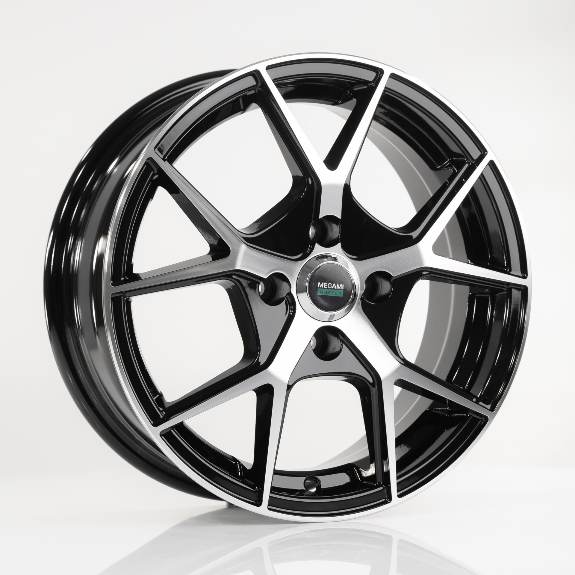 Литые диски Megami MGM-18 BKF 6.0J/15 4x100 ET50.0 D60.1