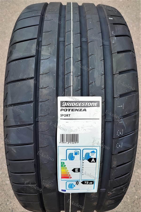 Автомобильные шины Bridgestone Potenza Sport 295/30R20 101Y 