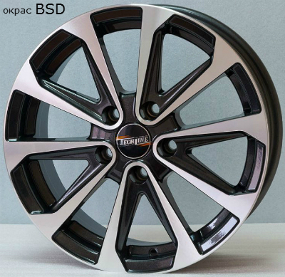 Литые диски Tech-Line 639 6.5J/16 5x112 ET33.0 D57.1