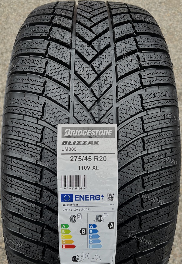 Автомобильные шины Bridgestone Blizzak LM005 275/45R20 110V