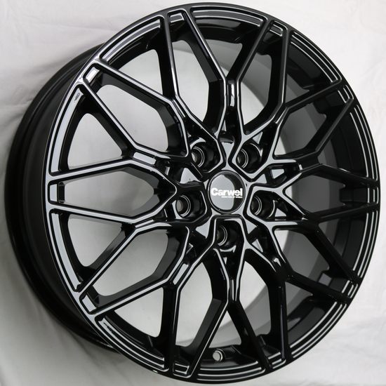 Литые диски Carwel Тим-bl 1813 (Geely Atlas) 7.0J/18 5x114,3 ET45.0 D60.1