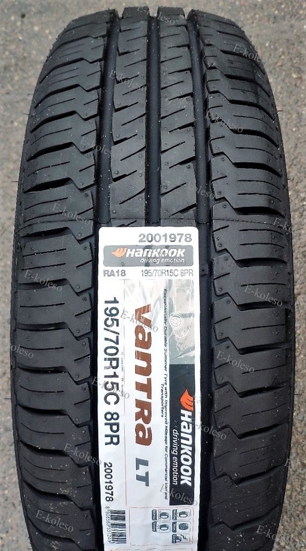 Автомобильные шины Hankook Vantra Lt Ra18 195/70 R15C 104/102R