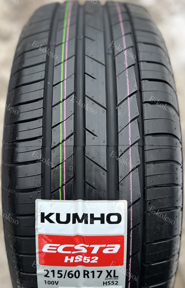 Автомобильные шины Kumho Ecsta HS52 215/60 R17 100V
