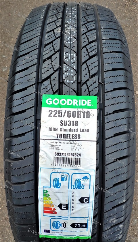 Автомобильные шины Goodride SU318 225/60 R18 100H