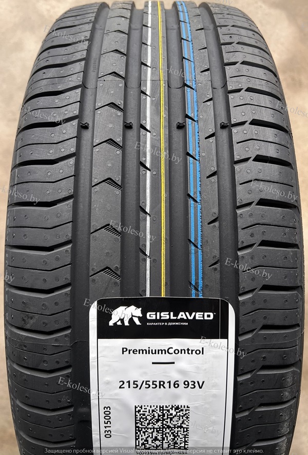 Автомобильные шины Gislaved PremiumControl 215/55 R16 93V