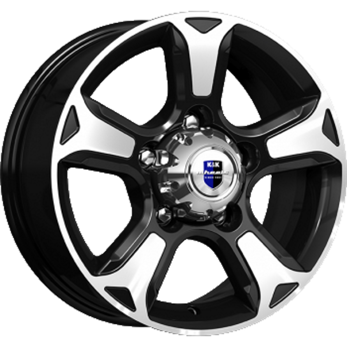 Литые диски КиК KC757-mb Атлант 7.0J/16 5x139,7 ET35.0 D108.5