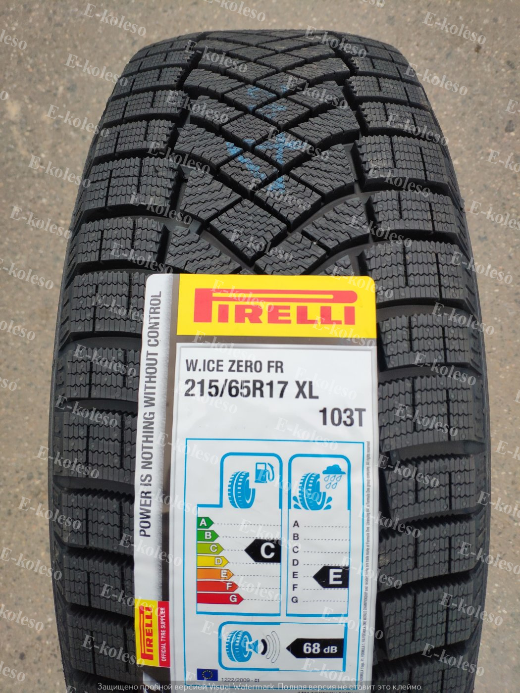 Автомобильные шины Pirelli Ice Zero Friction 215/65 R17 103T