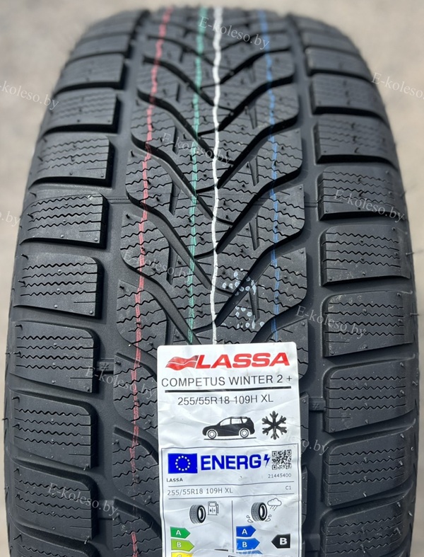 Автомобильные шины Lassa Competus Winter 2+ 255/55 R18 109H