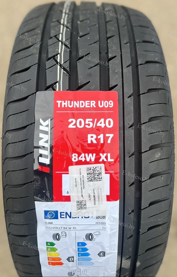 Автомобильные шины iLINK THUNDER U09 205/40 R17 84W