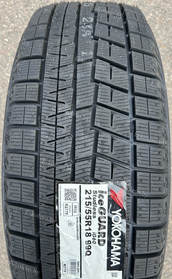 Автомобильные шины Yokohama Iceguard Ig60 215/55 R18 99Q