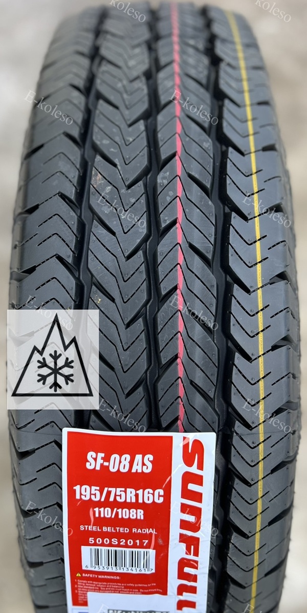 Автомобильные шины SunFull SF-08 AS 195/75R16C 110/108R