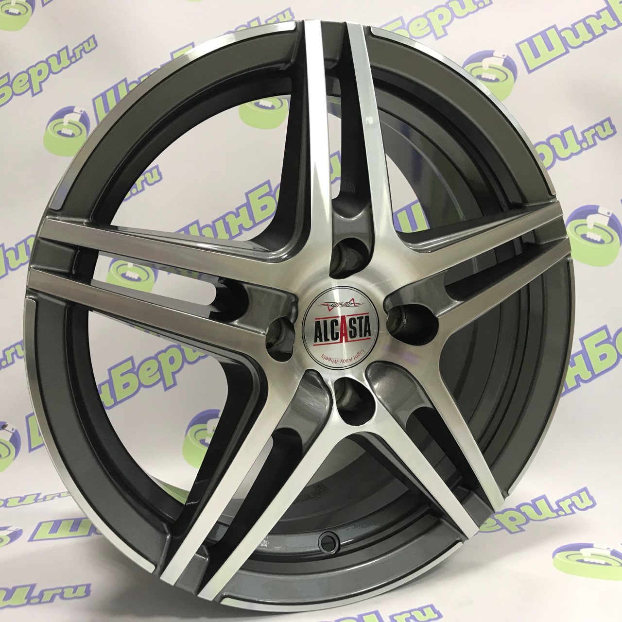 Литые диски Alcasta M54 GMF 6.5J/16 5x114.3 ET50.0 D66.1