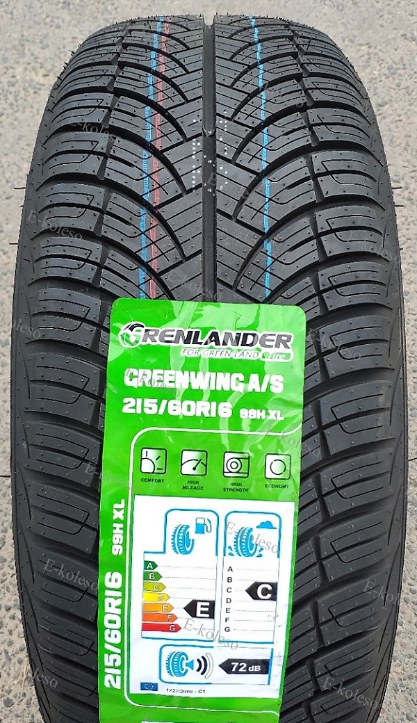 Автомобильные шины Grenlander Greenwing A/S 215/60 R16 99H