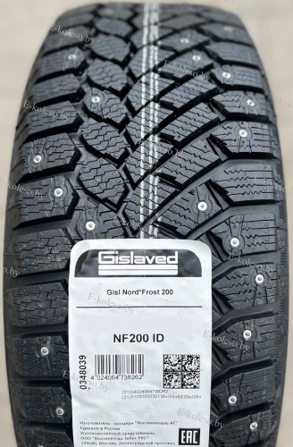 Автомобильные шины Gislaved Nord*Frost 200 ID 205/60 R16 96T