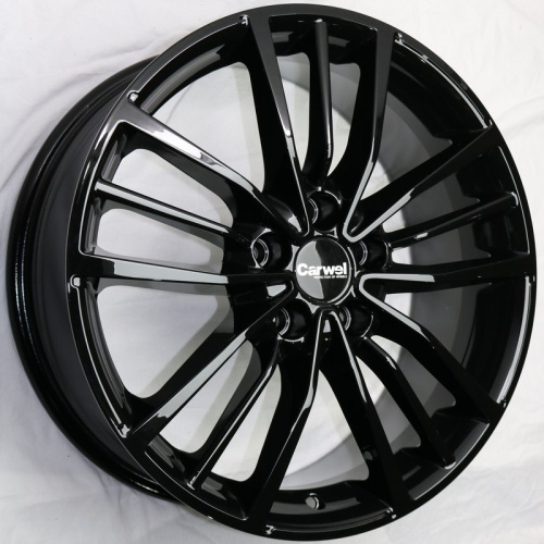 Литые диски Carwel Крет-bl 1812 (Geely Coolray) 7.0J/18 5x114,3 ET53.0 D54.1