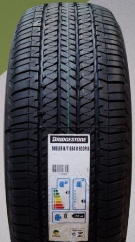 Автомобильные шины Bridgestone Dueler H/T 684 2 265/60R18 110H