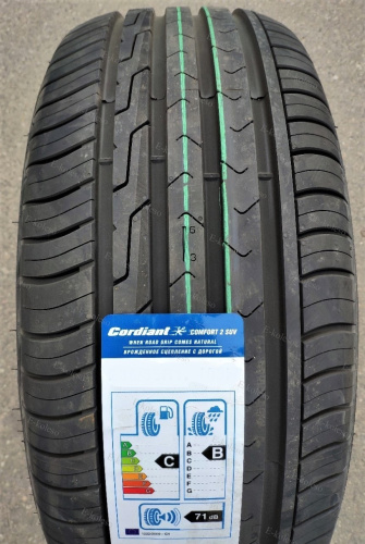 Автомобильные шины
 
Cordiant
 
Comfort 2 SUV
 
215/60 R17 100H