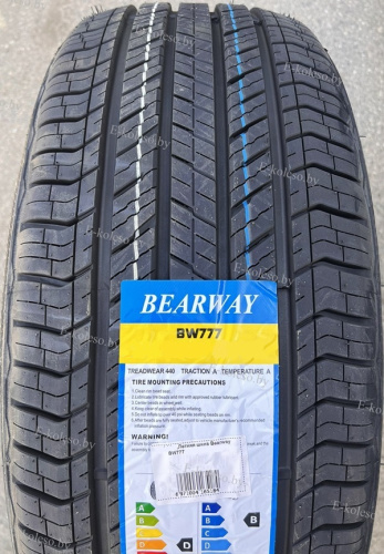 Автомобильные шины
 
Bearway
 
BW777
 
255/45 R19 100V
