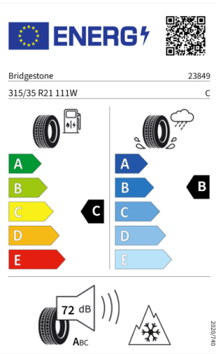 Автомобильные шины Bridgestone Blizzak 6  315/35R21 111W