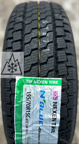 Автомобильные шины Nexen N'Blue 4Season Van 195/70 R15C 104/102R