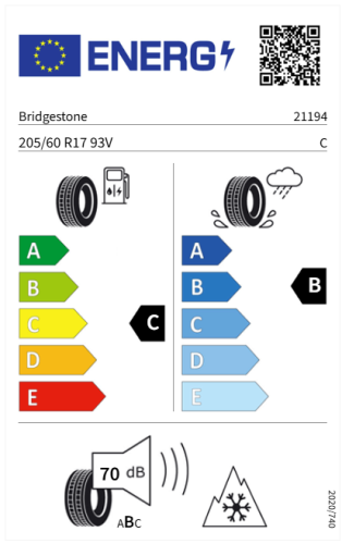 Автомобильные шины Bridgestone Blizzak 6  205/60R17 93V