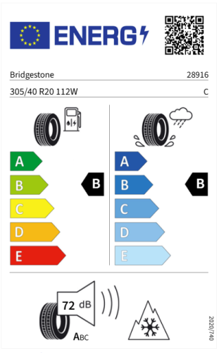 Автомобильные шины Bridgestone Blizzak 6  305/40R20 112W
