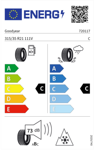 Автомобильные шины GoodYear UltraGrip Performance 3  315/35R21 111V