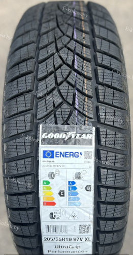 Автомобильные шины Goodyear UltraGrip Performance+ 205/55 R19 97V