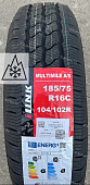 Автомобильные шины iLINK Multimile A/S 185/75 R16C 104/102R